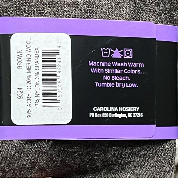 Wise Blend Women’s Merino Wool Blend Socks, Size M, NWT - Picture 4 of 4